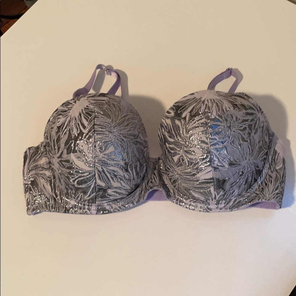 Victoria’s Secret purple/silver bra